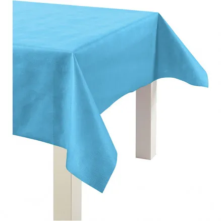 Imitationsduk, turkos, bredd: 125 cm, 70 g, 10 m/1 rulle.